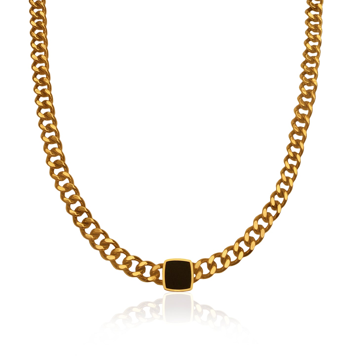 SIYAH SQUARE NECKLACE