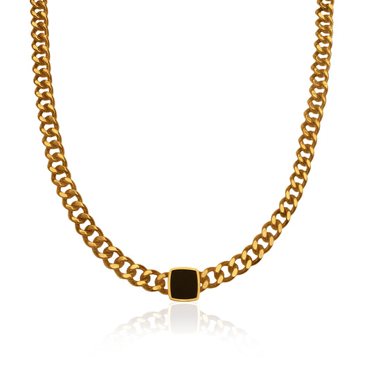 SIYAH SQUARE NECKLACE